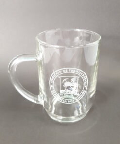 Alternative view of SHOPERO DE VIDRIO  600 CC. CON LOGO GRABADO LASER