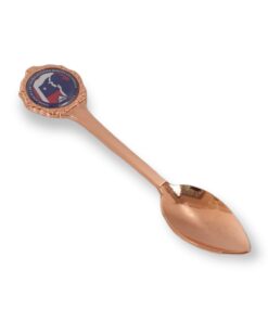 CUCHARAS DE COLECCIÓN COBRIZADA CON LOGO A PEDIDO