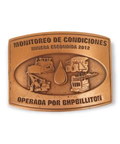 Alternative view of HEBILLA PARA CINTURÓN LOGO SOBRE RELIEVE