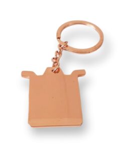 LLAVERO DE COBRE CATODO, CON LOGO GRABADO LÁSER