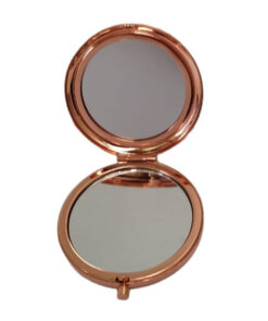 Alternative view of ESPEJO DE CARTERA COBRIZADO, LOGO GRABADO LASER