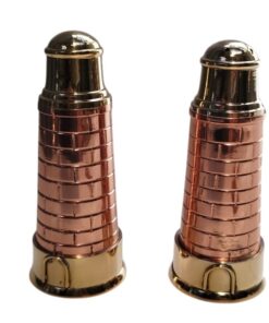 FARO SALERO Y PIMENTERO DE BRONCE Y COBRE